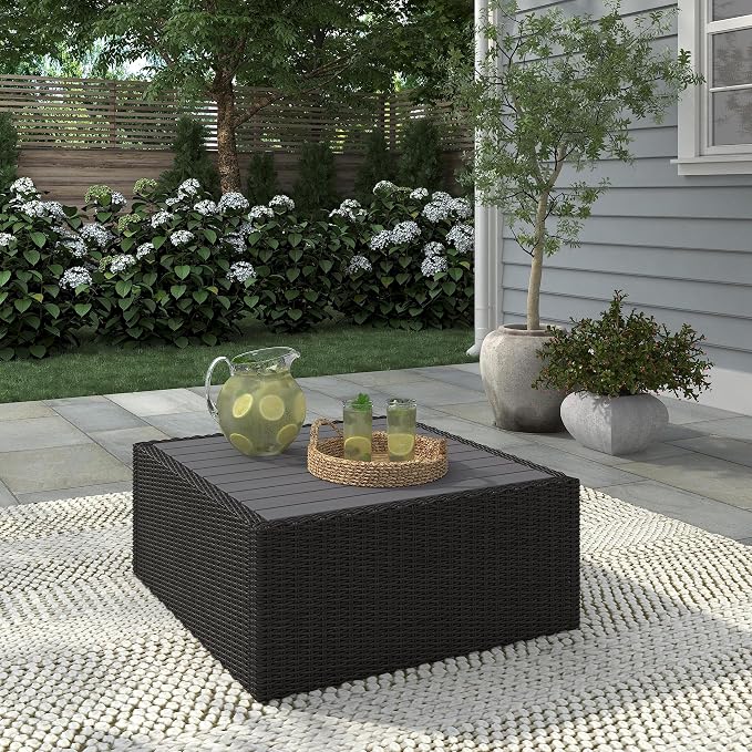 Glenwillow Home Portland Outdoor Square Coffee Table