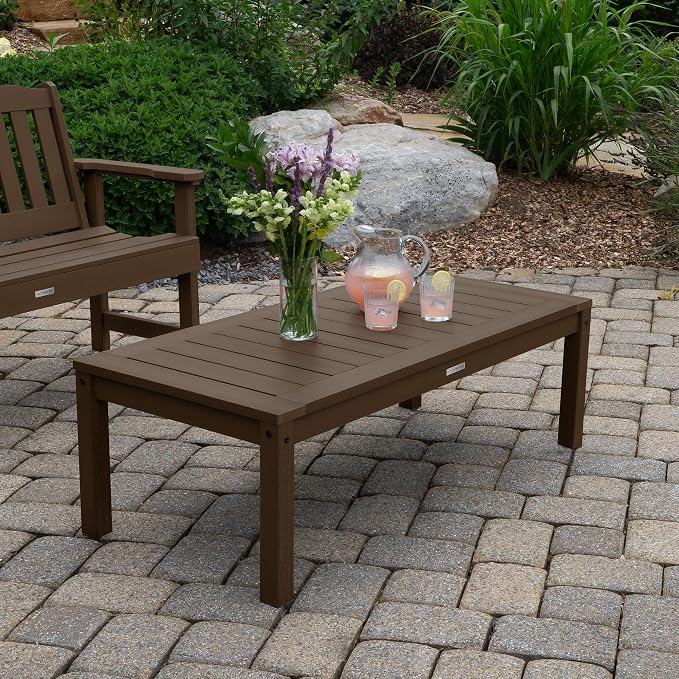 highwood AD-DSCT1-ACE Adirondack Coffee Table, Weathered Acorn