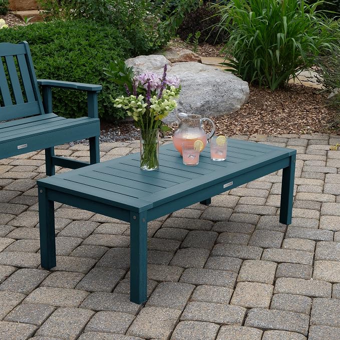 Highwood AD-DSCT1-NBE Adirondack Coffee Table, Nantucket Blue
